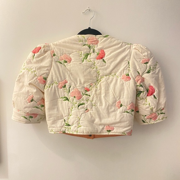 Honeybea Handmade Quilted Cropped Jacket - Picture 3 of 7